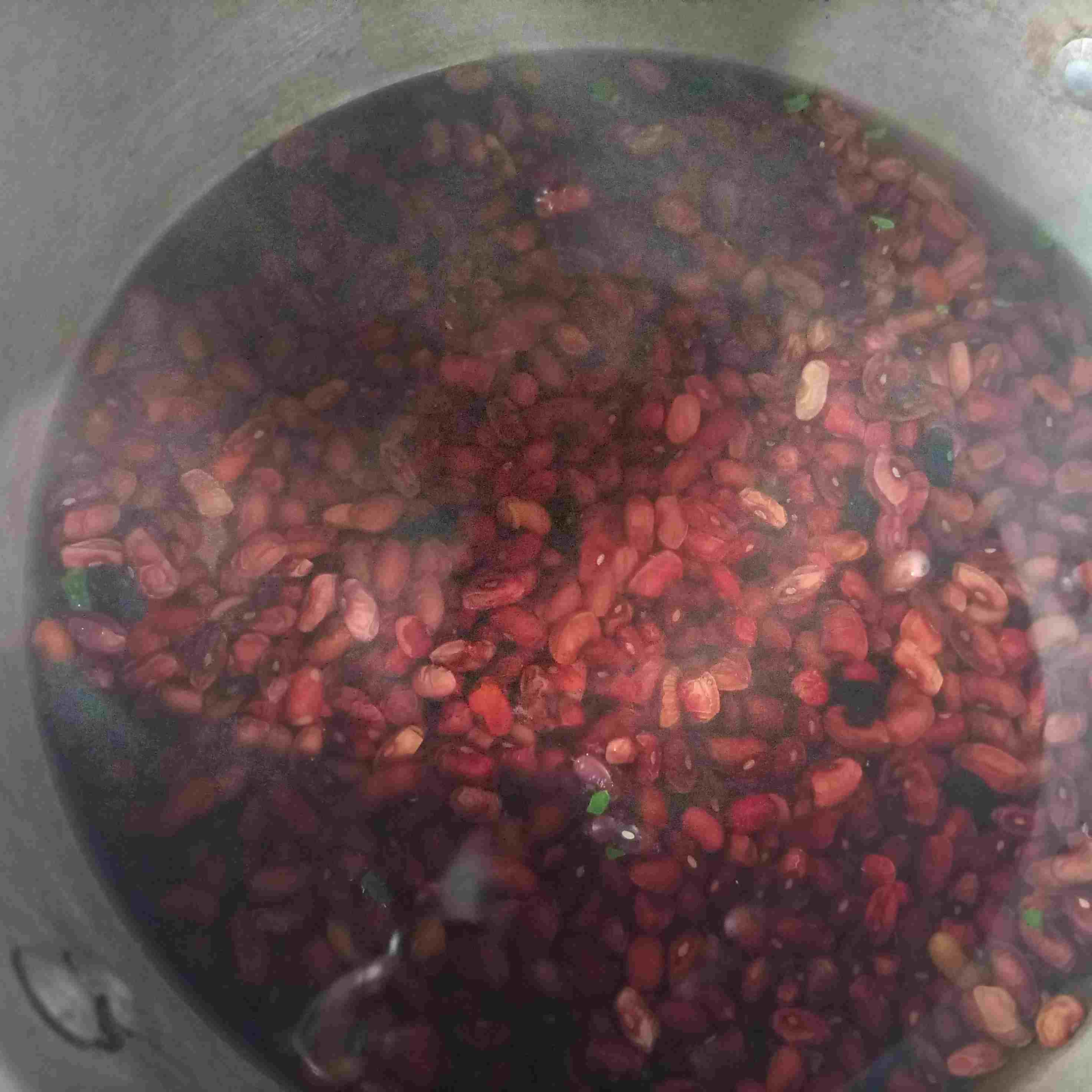 Preparing Kidney Beans!