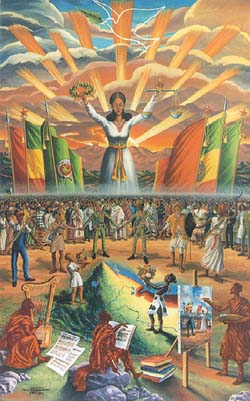 The Victory of Ethiopia - by Afewerk Tekle!