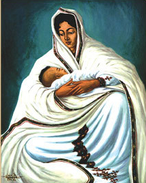 Mother Ethiopia - by Afewerk Tekle!