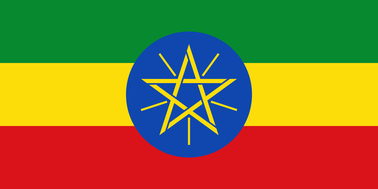 The current Ethiopian (FDRE) flag!