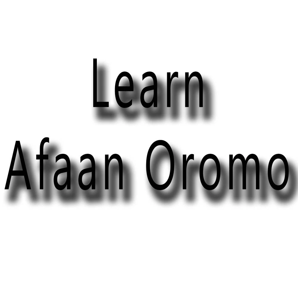 Learn Affan Oromo