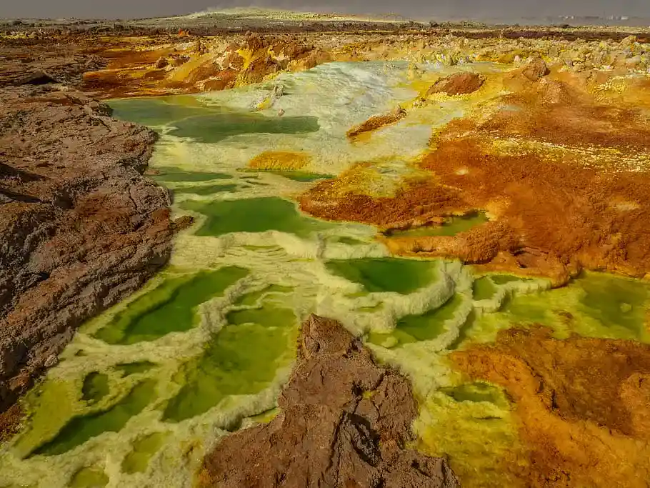 Dallol Hydrothermal Field!
