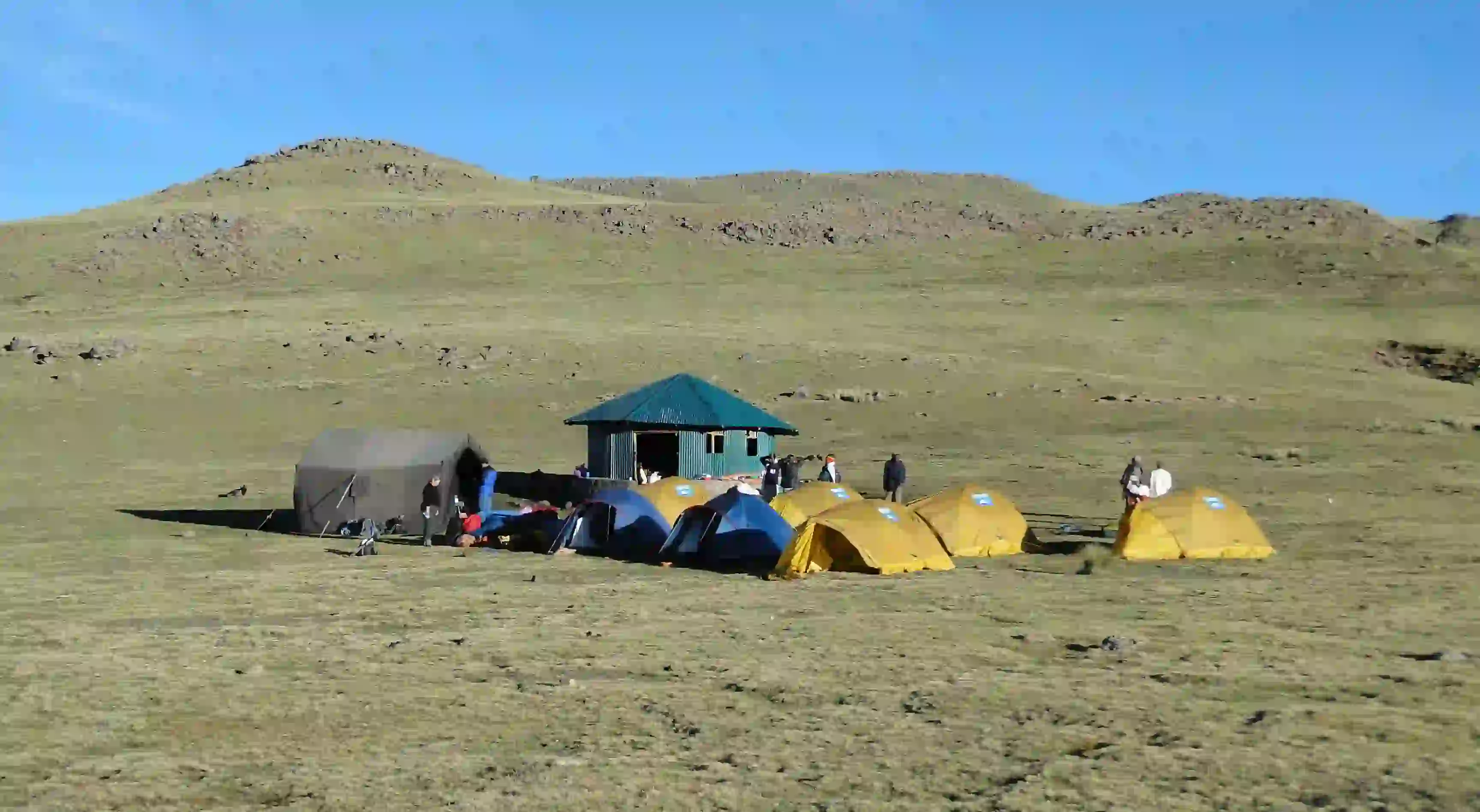 Simien Mountains - Geech Campsite