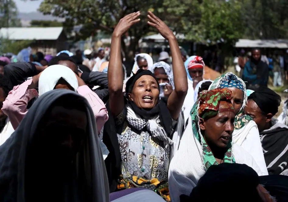 Ethiopia funeral ceremony!