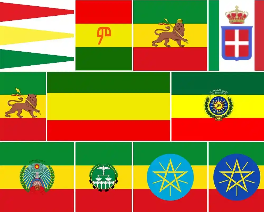 The Evolution of Ethiopian Flag!